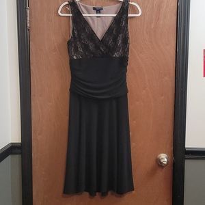 Women's Black Lace Chaps Dress. Size Medium.